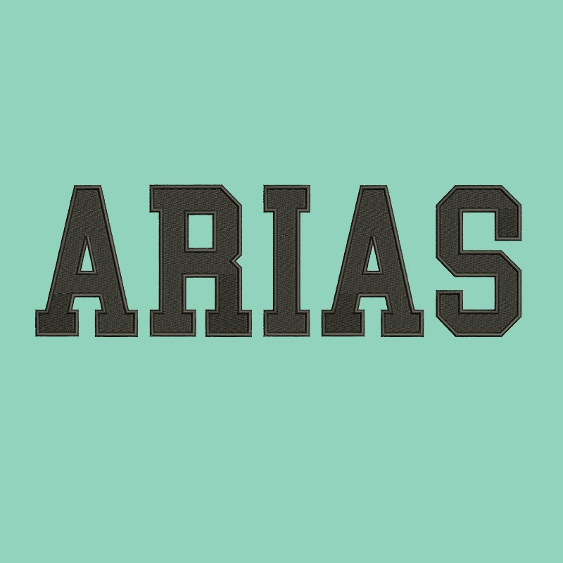 Embroidery Design For Left Chest Area Of Jacket