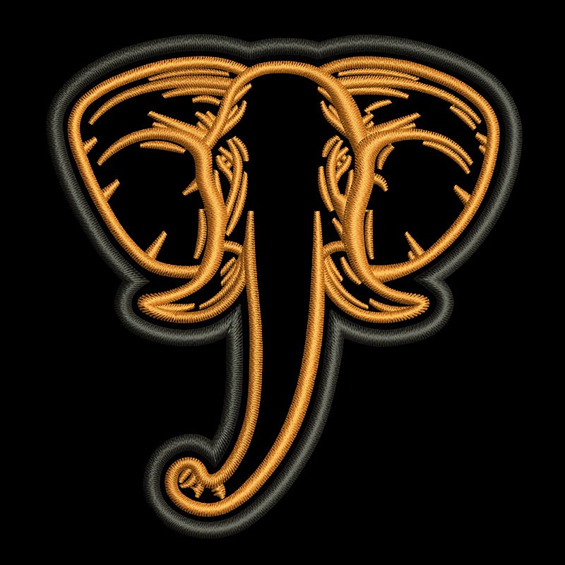 Embroidery Design For Left Chest Area Of Jacket